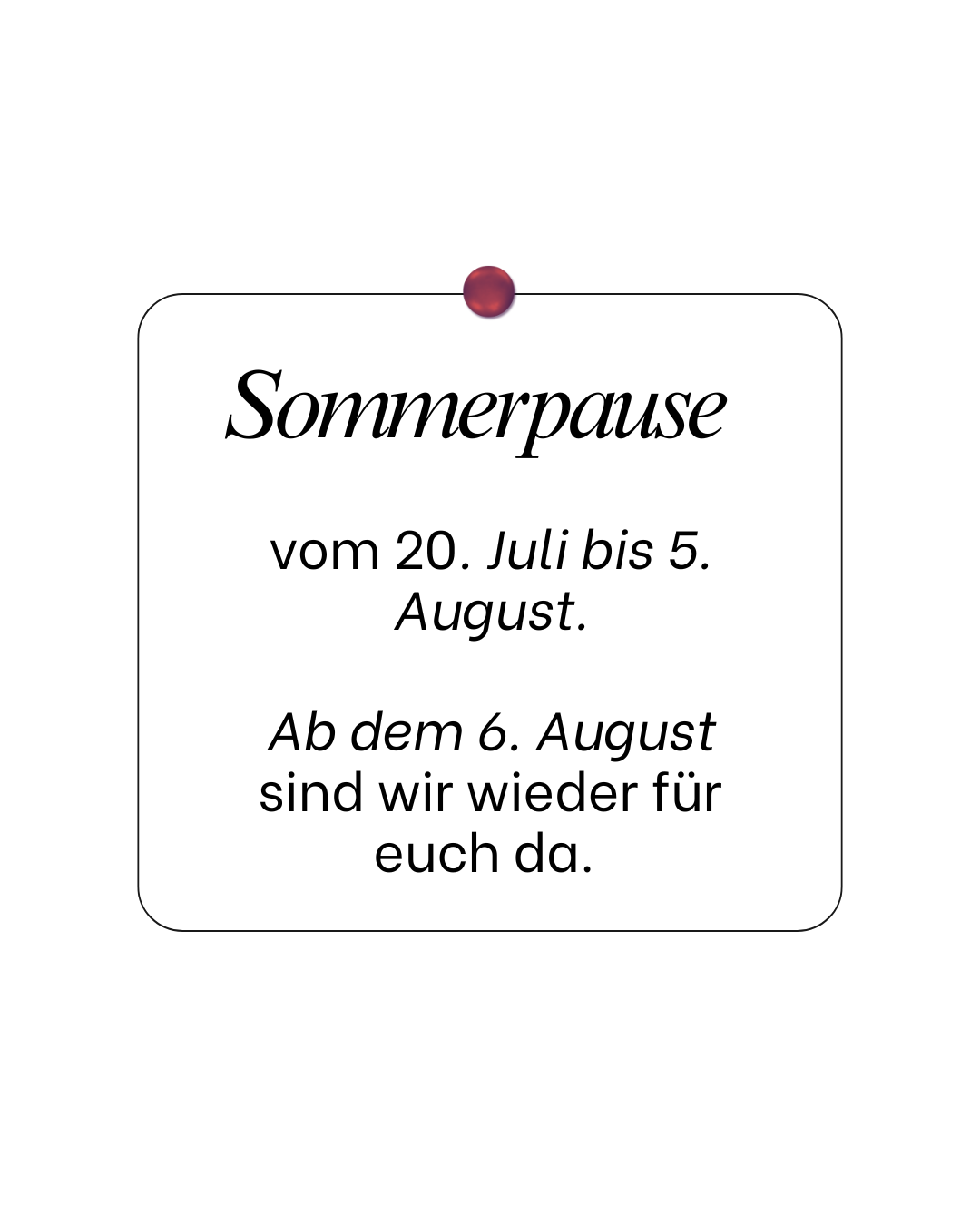 Weiß Neutral Ästhetisch Ankündigung Urlaub Instagram Beitrag (2)